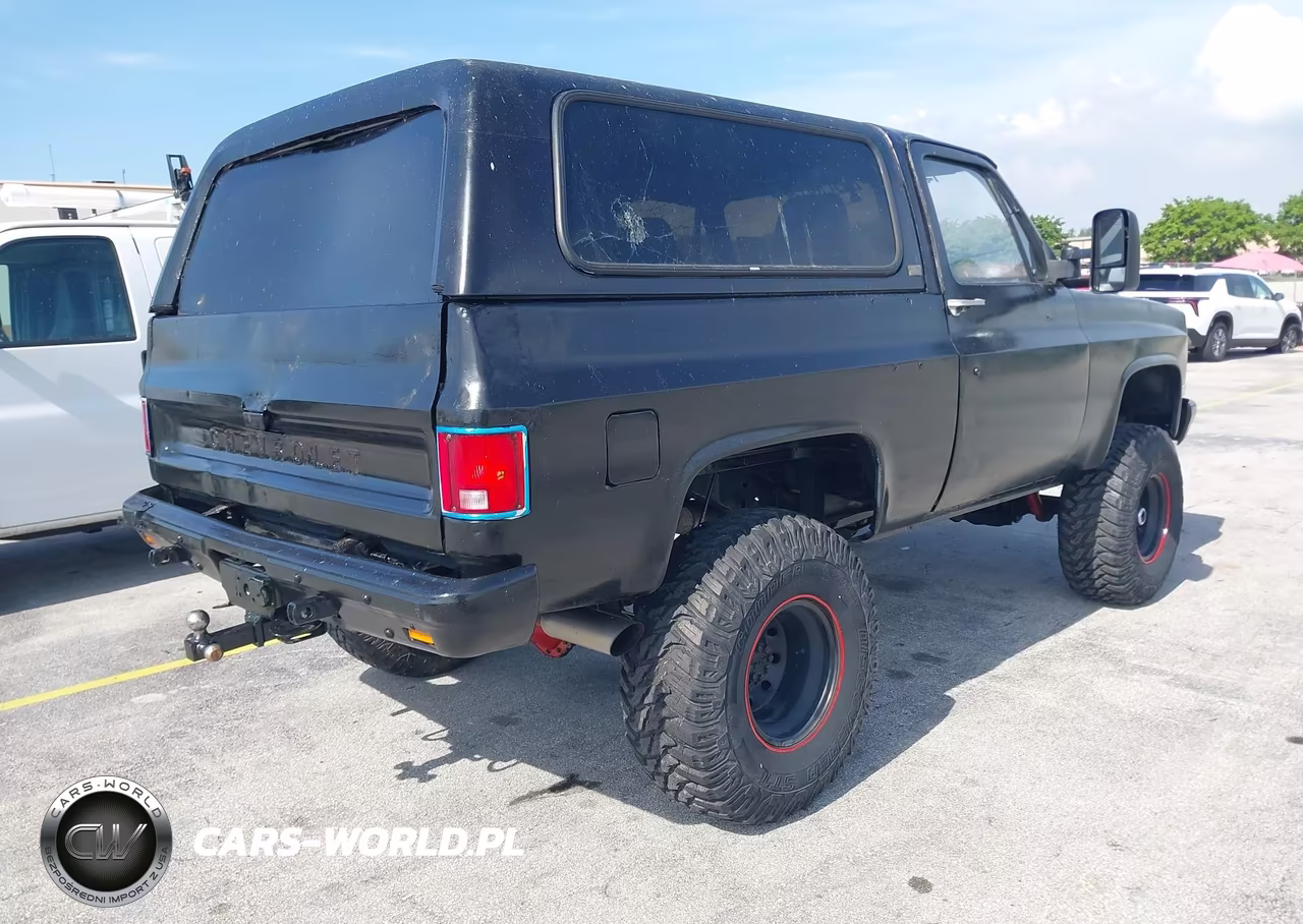 1986 Chevrolet D10 Military Blazer VIN:1G8ED18J9GF192291 - 4