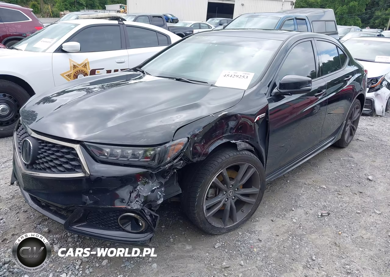 2018 Acura Tlx Tech A-Spec Pkgs VIN:19UUB3F66JA004317 - 2