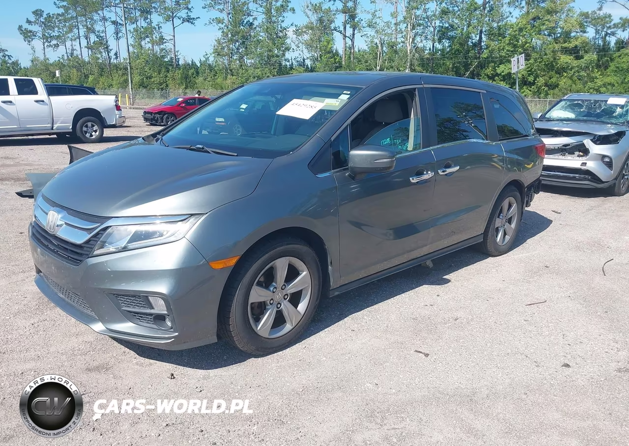 2018 Honda Odyssey Ex VIN:5FNRL6H52JB028841 - 2