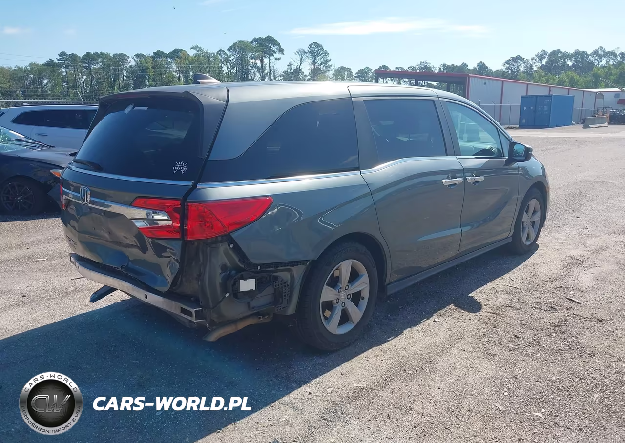 2018 Honda Odyssey Ex VIN:5FNRL6H52JB028841 - 4