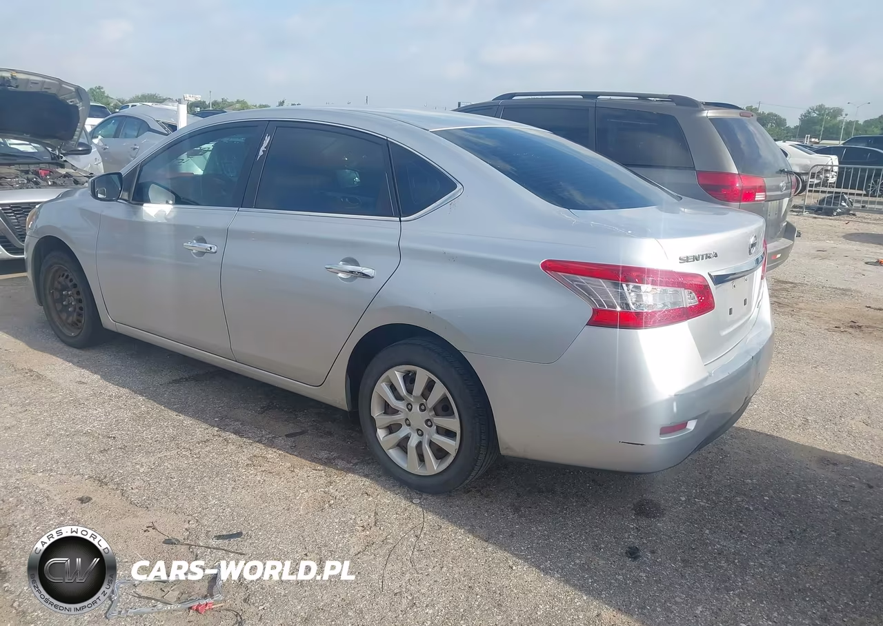 2014 Nissan Sentra S VIN:3N1AB7AP8EY323411 - 3