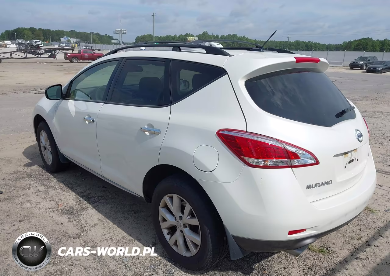 2014 Nissan Murano Sl VIN:JN8AZ1MU7EW416438 - 3