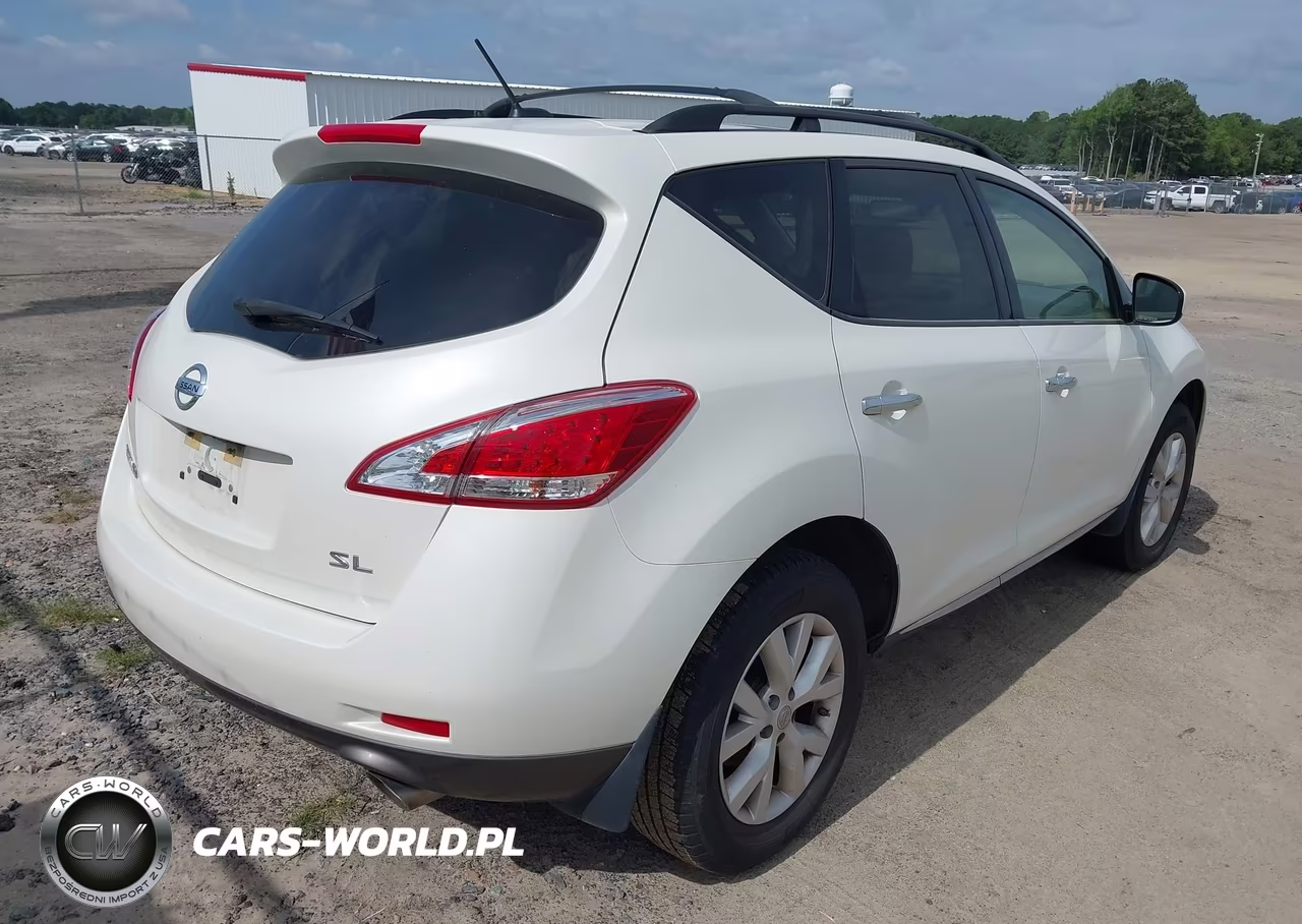 2014 Nissan Murano Sl VIN:JN8AZ1MU7EW416438 - 4