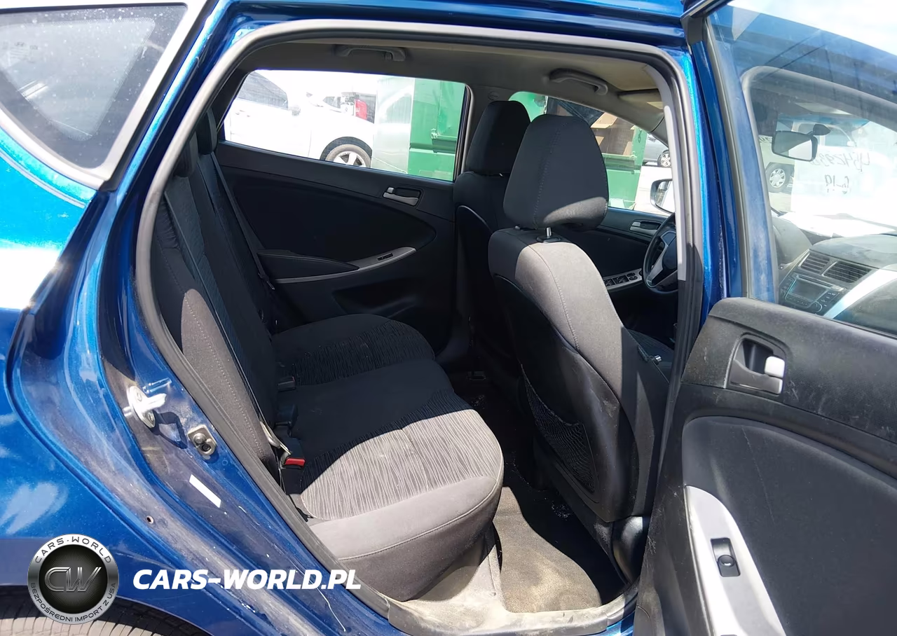 2015 Hyundai Accent Gs VIN:KMHCT5AE9FU222691 - 8