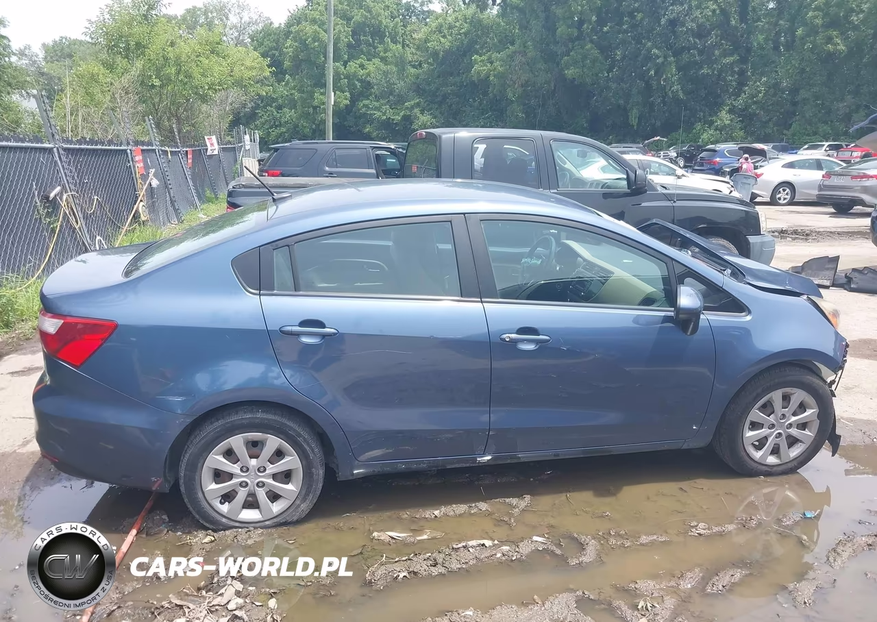 2016 Kia Rio Lx VIN:KNADM4A37G6654066 - 12