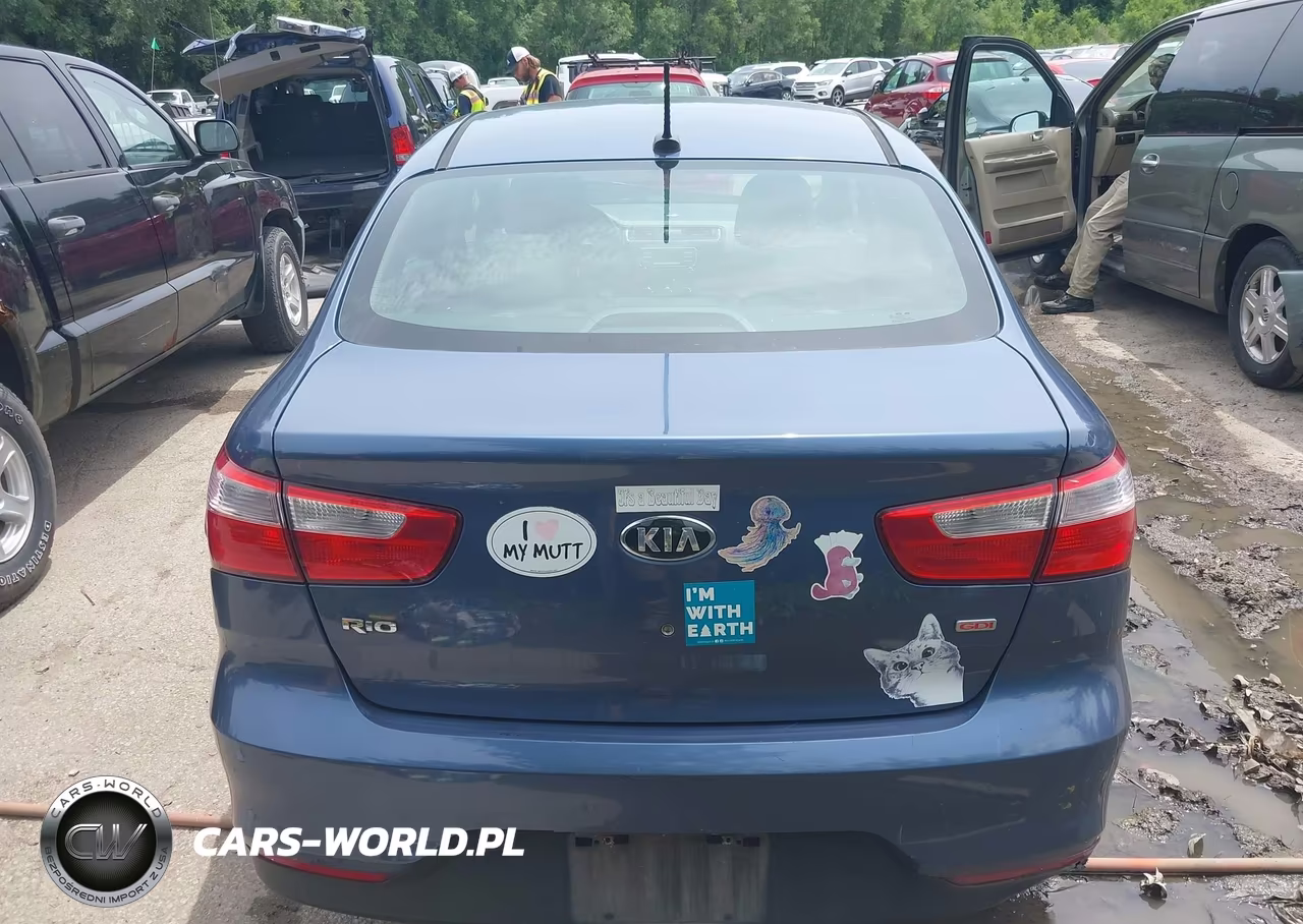 2016 Kia Rio Lx VIN:KNADM4A37G6654066 - 15