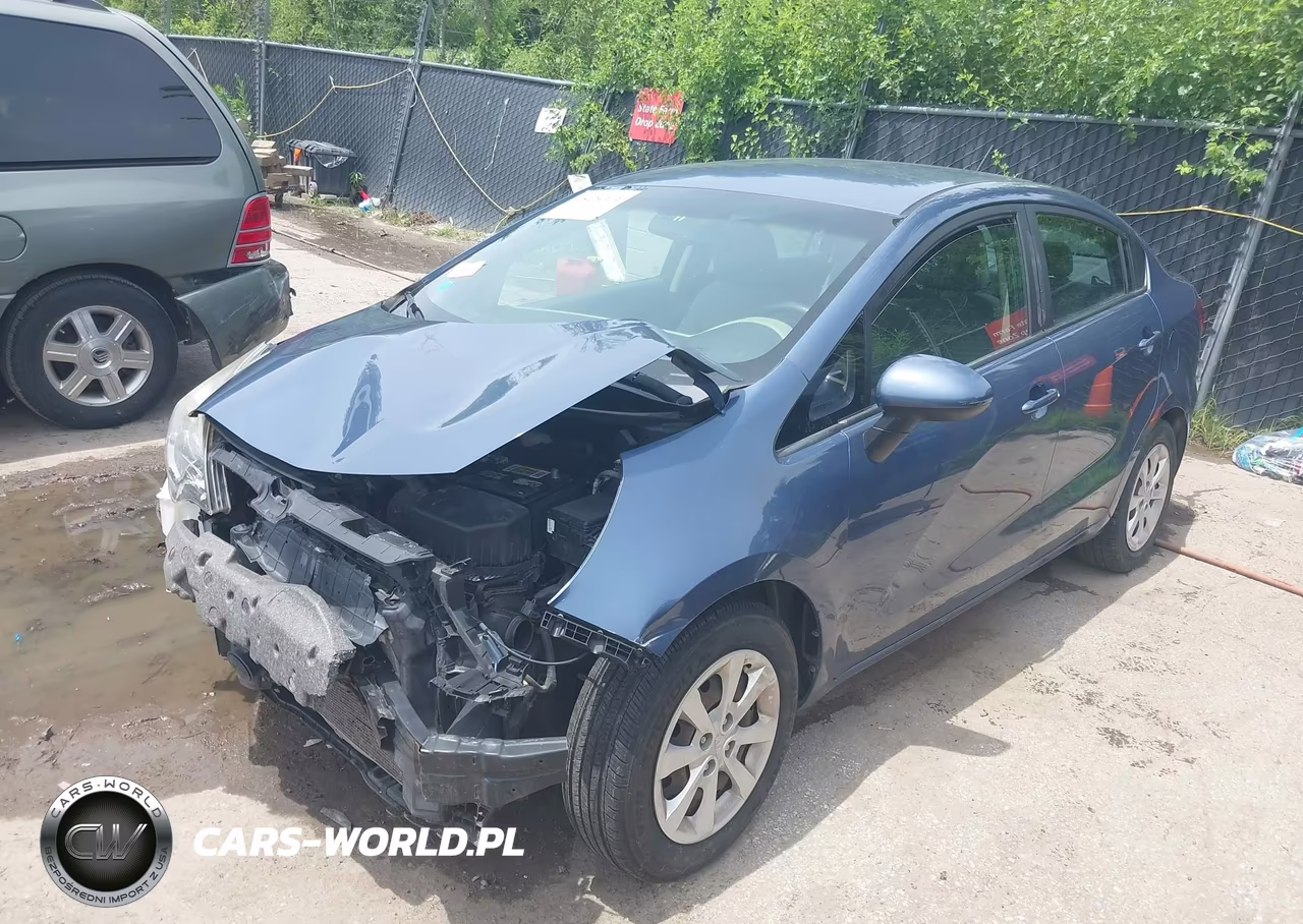 2016 Kia Rio Lx VIN:KNADM4A37G6654066 - 2