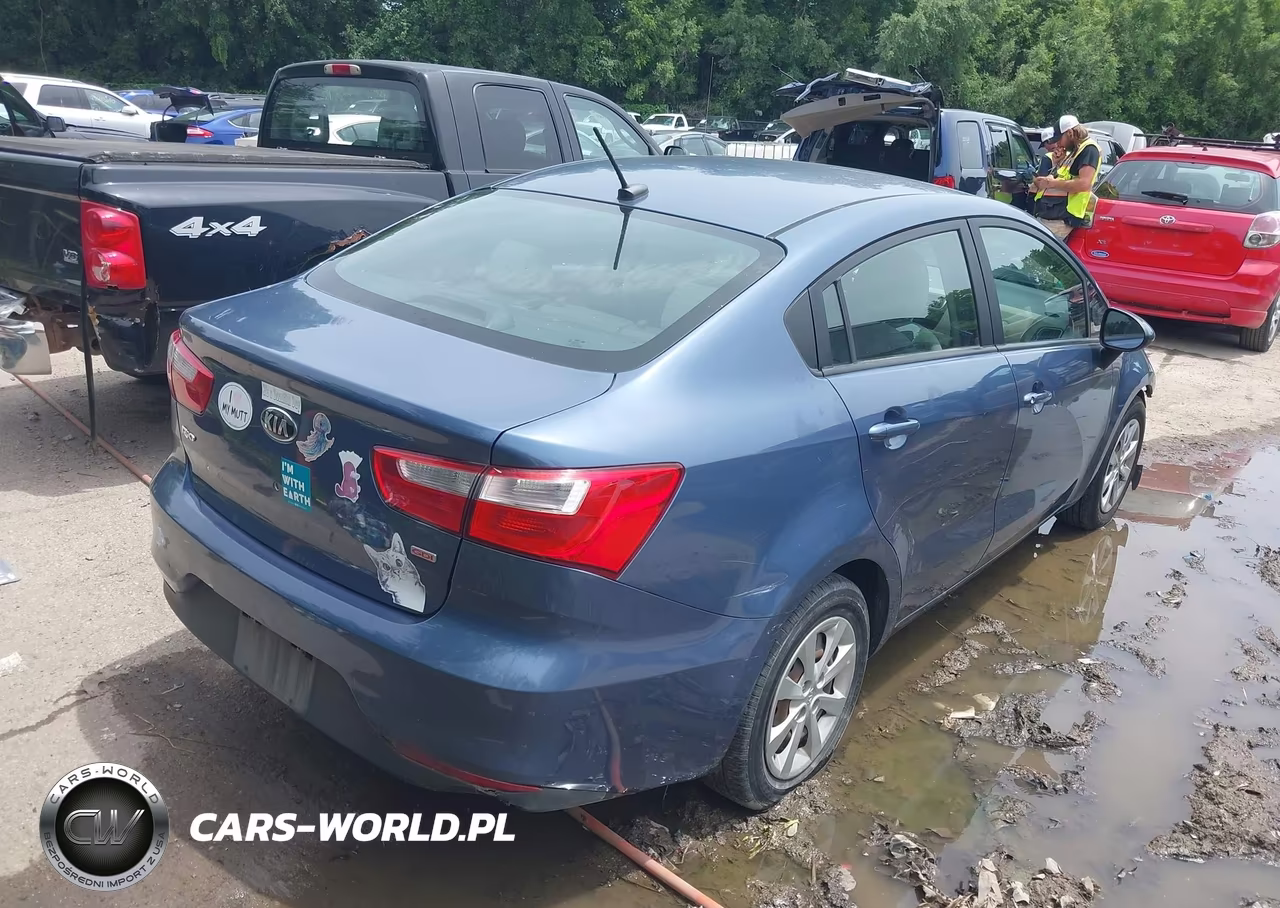 2016 Kia Rio Lx VIN:KNADM4A37G6654066 - 4