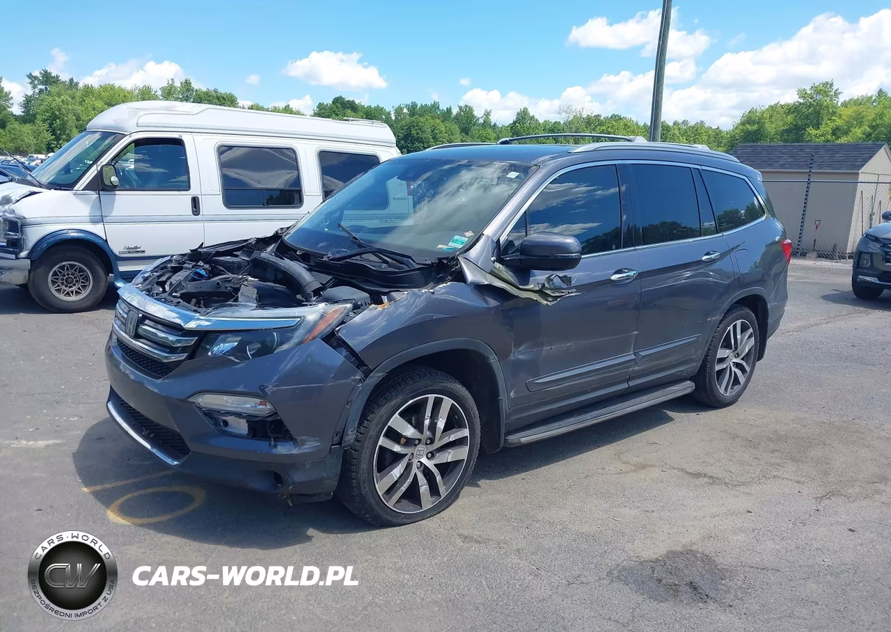 2017 Honda Pilot Touring VIN:5FNYF6H93HB043316 - 2