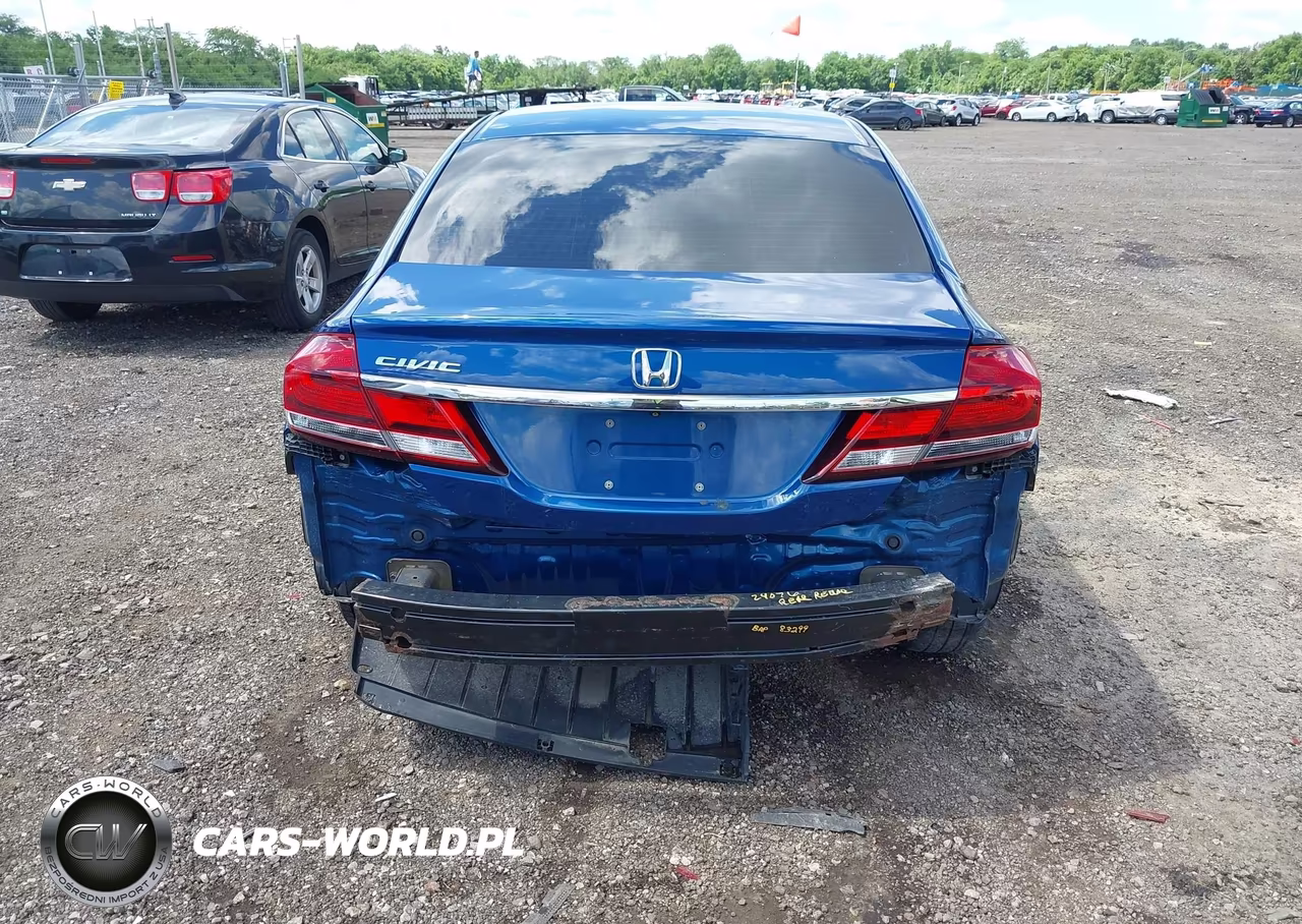 2013 Honda Civic Lx VIN:19XFB2F53DE061102 - 17