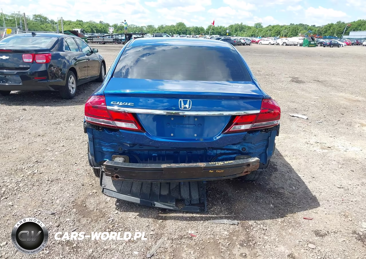 2013 Honda Civic Lx VIN:19XFB2F53DE061102 - 6