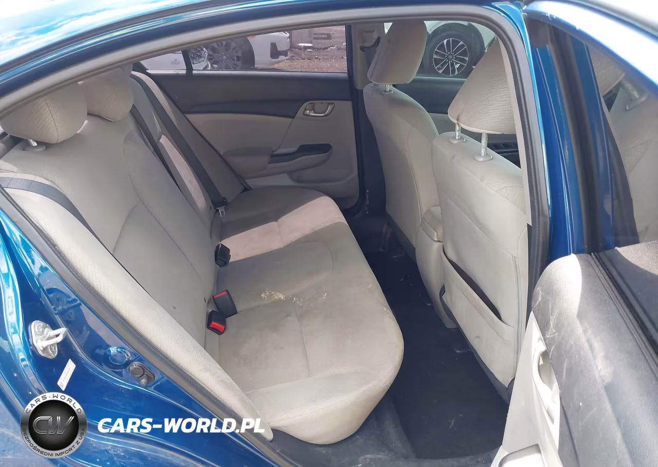 2013 Honda Civic Lx VIN:19XFB2F53DE061102 - 8
