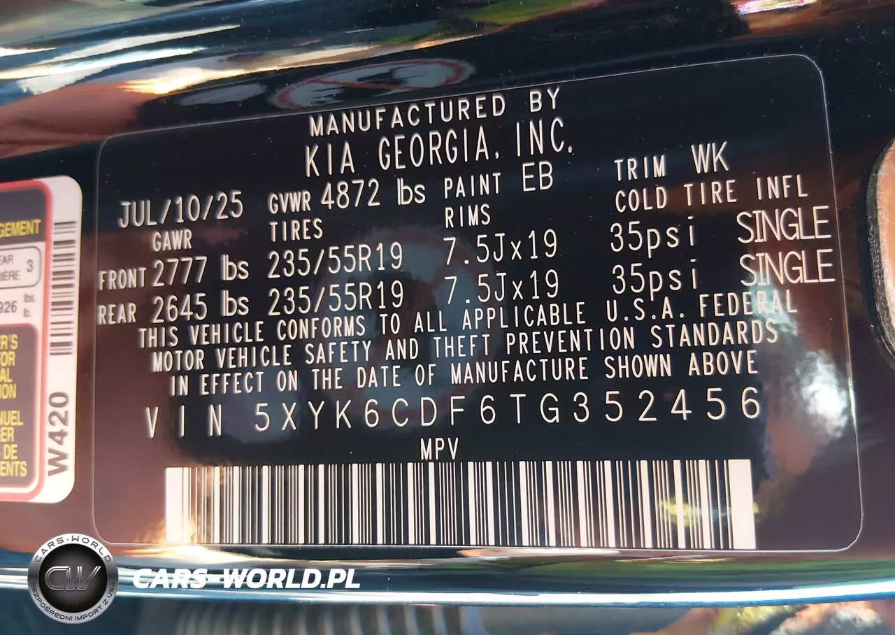 2026 Kia Sportage X-Line VIN:5XYK6CDF6TG352456 - 9