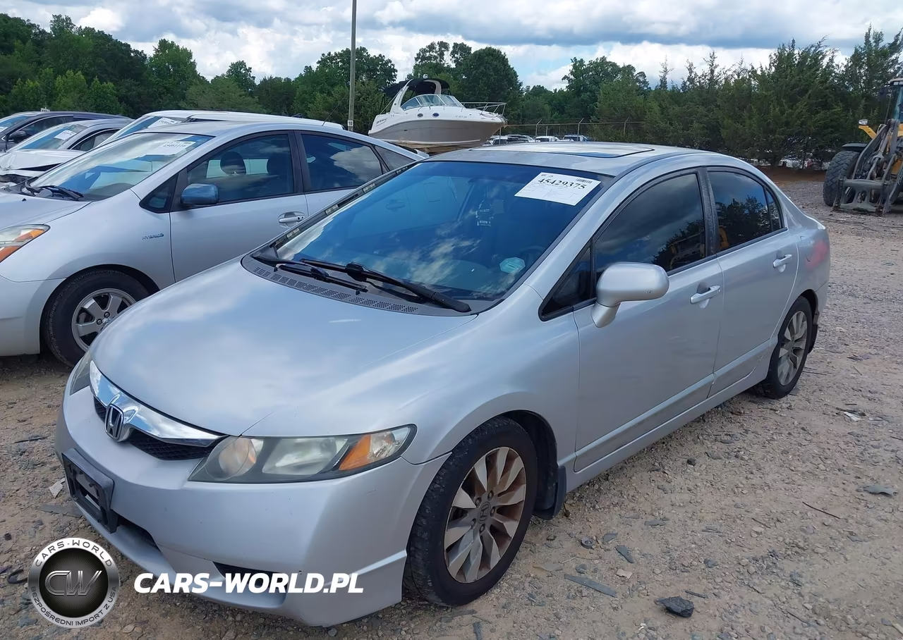 2009 Honda Civic Ex-L VIN:2HGFA16929H527664 - 2