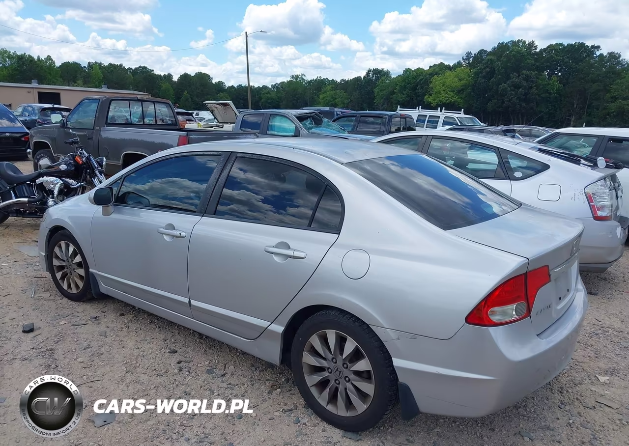 2009 Honda Civic Ex-L VIN:2HGFA16929H527664 - 3