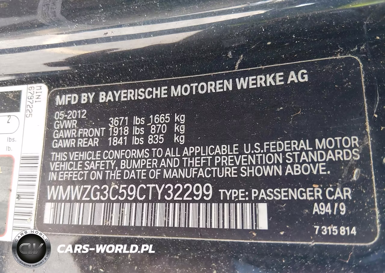2012 Mini Cooper S Clubman VIN:WMWZG3C59CTY32299 - 9