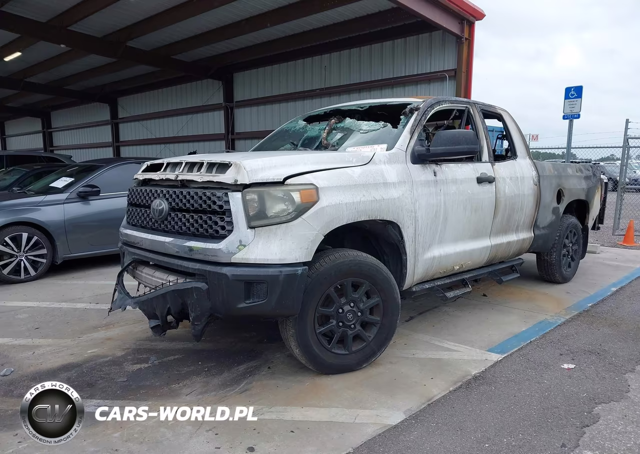 2019 Toyota Tundra Sr 4.6L V8 VIN:5TFRM5F12KX141767 - 2