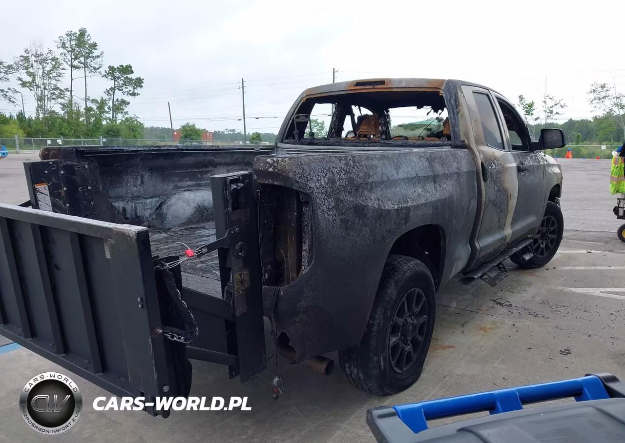 2019 Toyota Tundra Sr 4.6L V8 VIN:5TFRM5F12KX141767 - 4