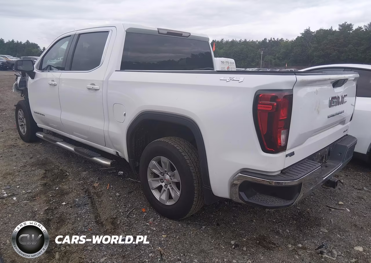 2021 GMC Sierra 1500 4Wd Short Box Sle VIN:3GTU9BED2MG199407 - 3