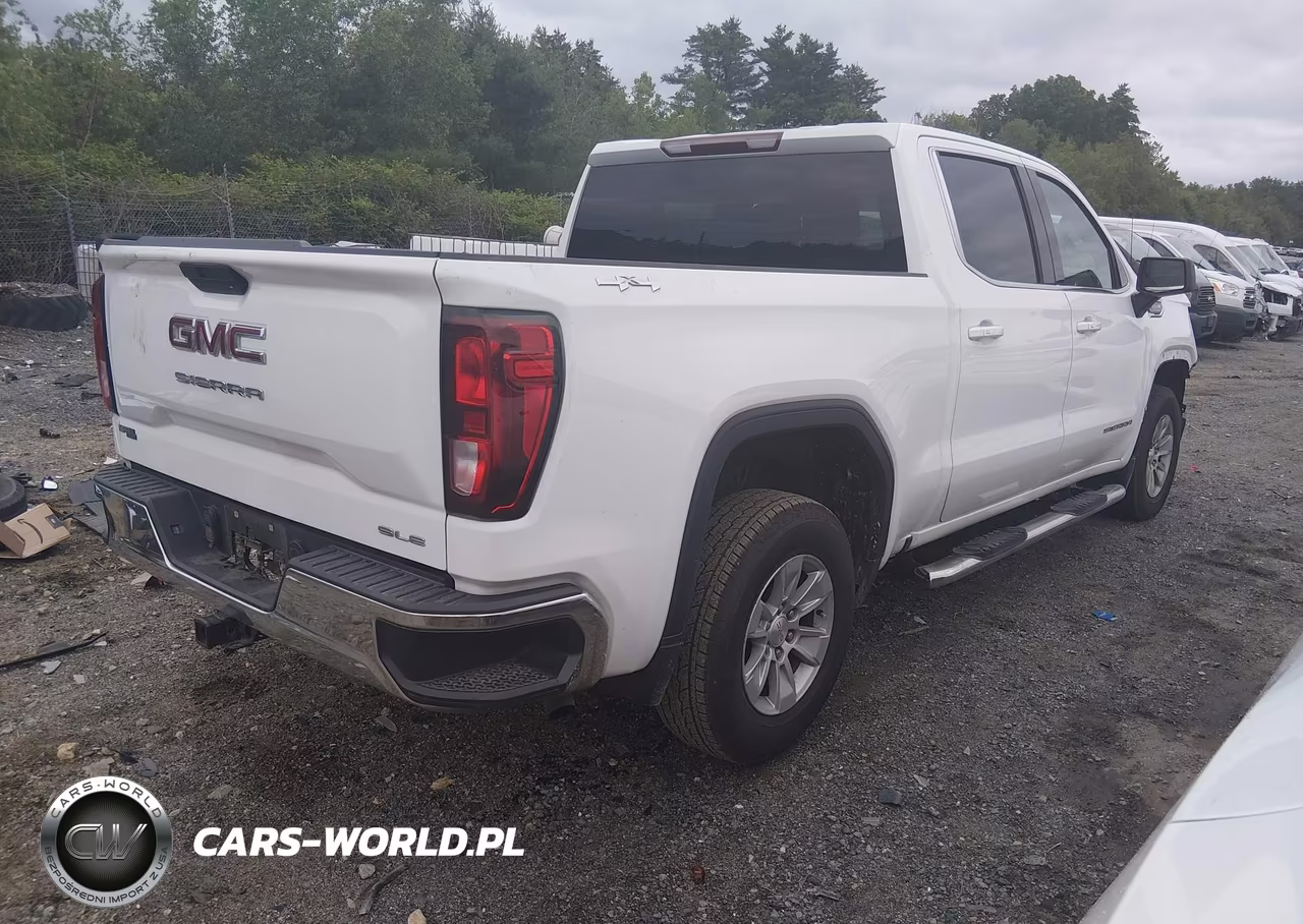 2021 GMC Sierra 1500 4Wd Short Box Sle VIN:3GTU9BED2MG199407 - 4