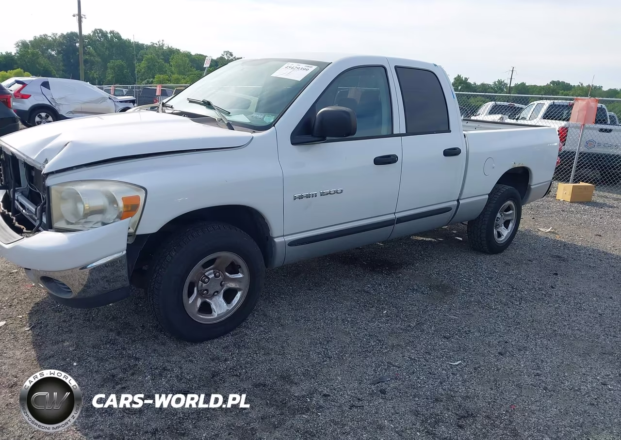 2007 Dodge Ram 1500 Slt VIN:1D7HA18P07J597801 - 2