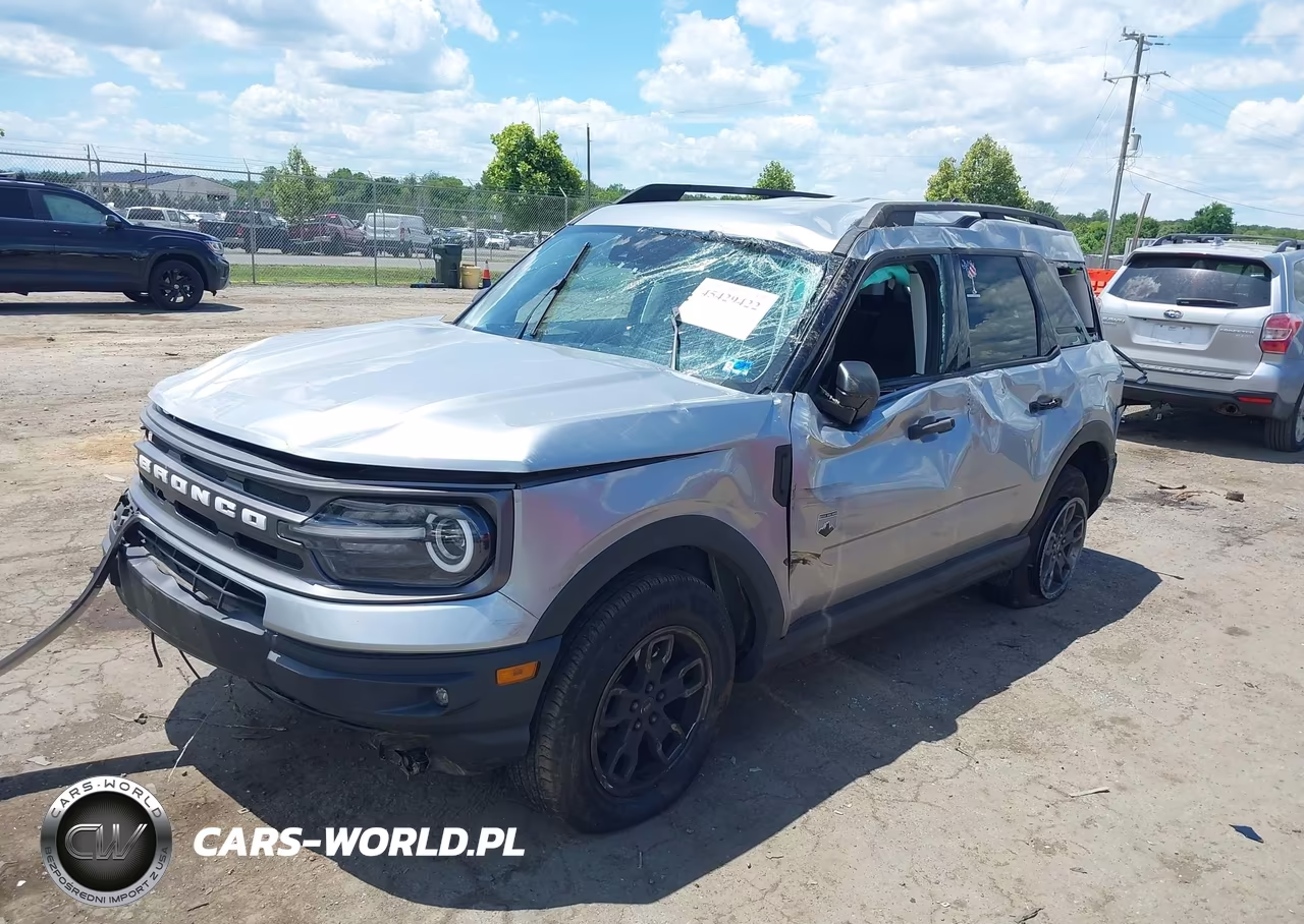 2022 Ford Bronco Sport Big Bend VIN:3FMCR9B6XNRE09666 - 2