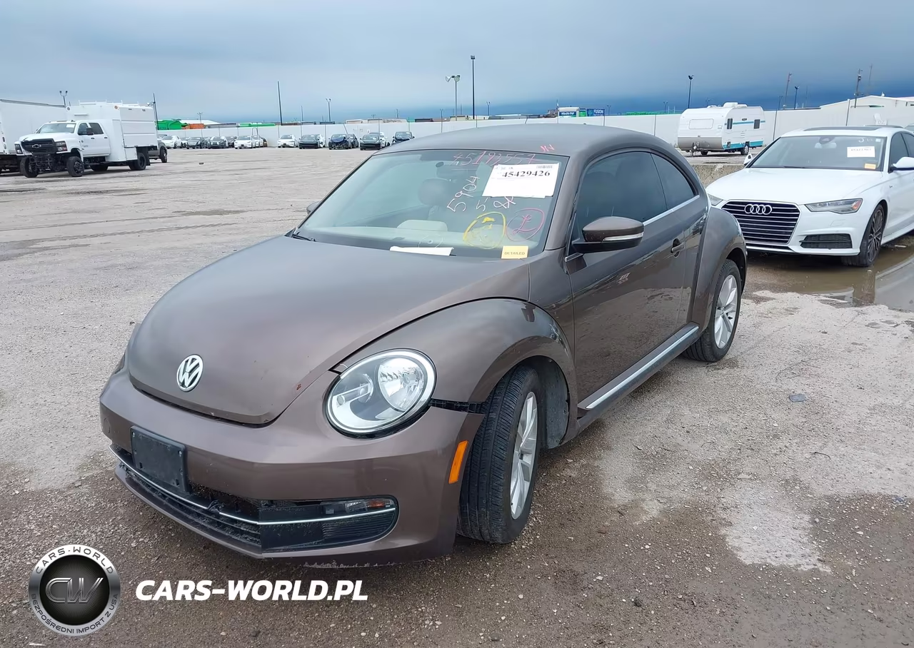2014 Volkswagen Beetle 2.0L Tdi VIN:3VWJL7AT2EM651595 - 2