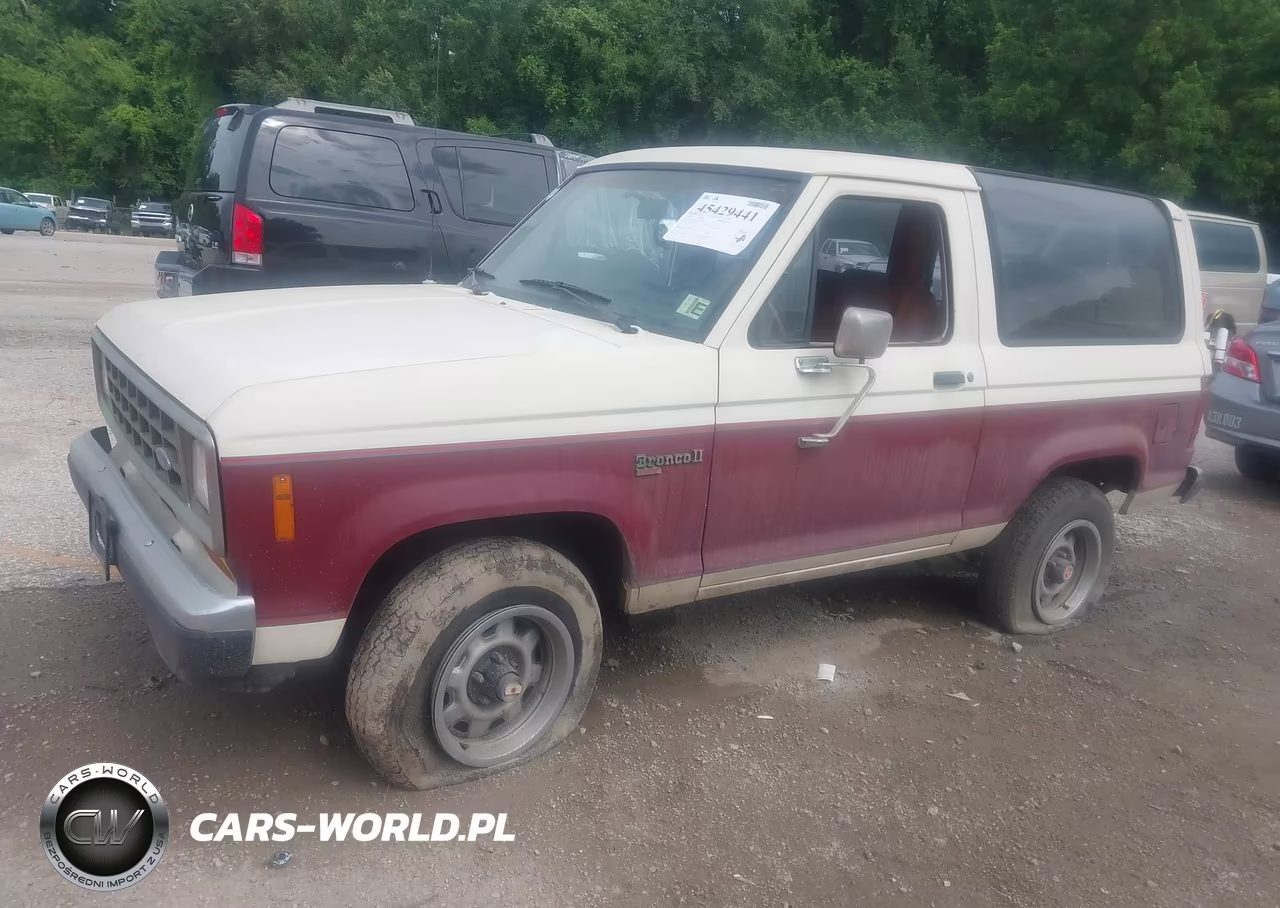 1988 Ford Bronco Ii VIN:1FMCU14T7JUB43867 - 2
