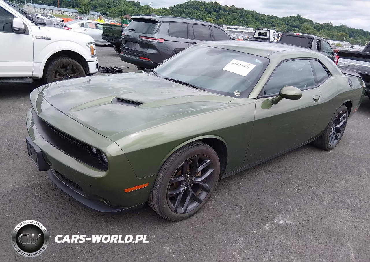 2021 Dodge Challenger Sxt VIN:2C3CDZAG8MH604967 - 2
