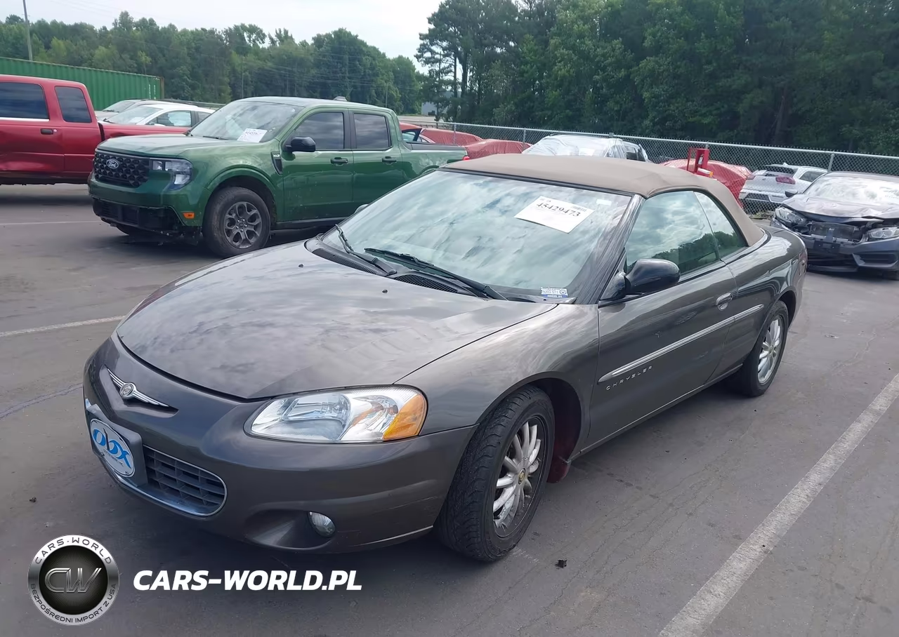 2001 Chrysler Sebring Lxi VIN:1C3EL55U41N586362 - 2