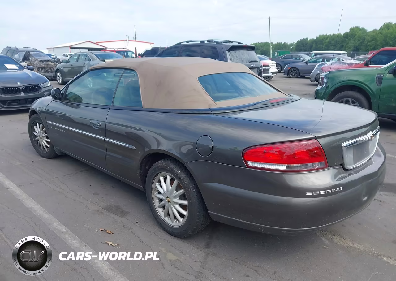 2001 Chrysler Sebring Lxi VIN:1C3EL55U41N586362 - 3