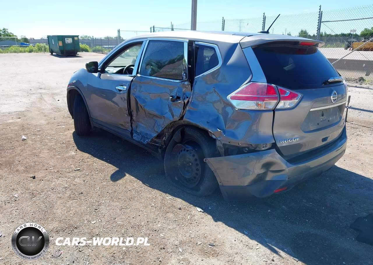 2016 Nissan Rogue S VIN:KNMAT2MV8GP655313 - 3