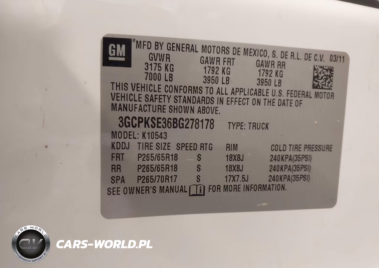 2011 Chevrolet Silverado 1500 Lt VIN:3GCPKSE36BG278178 - 9
