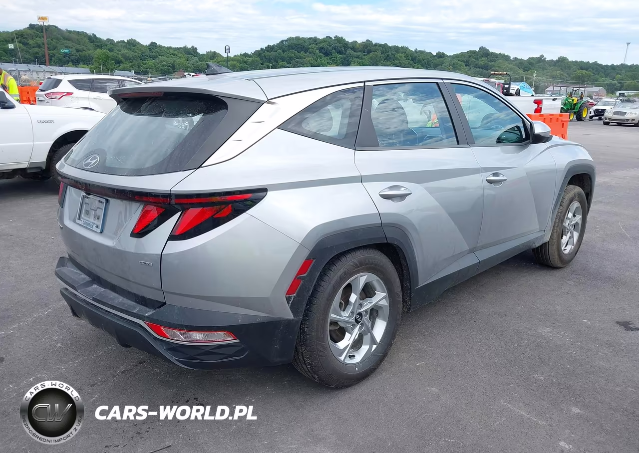 2022 Hyundai Tucson Se VIN:5NMJACAE3NH088904 - 4