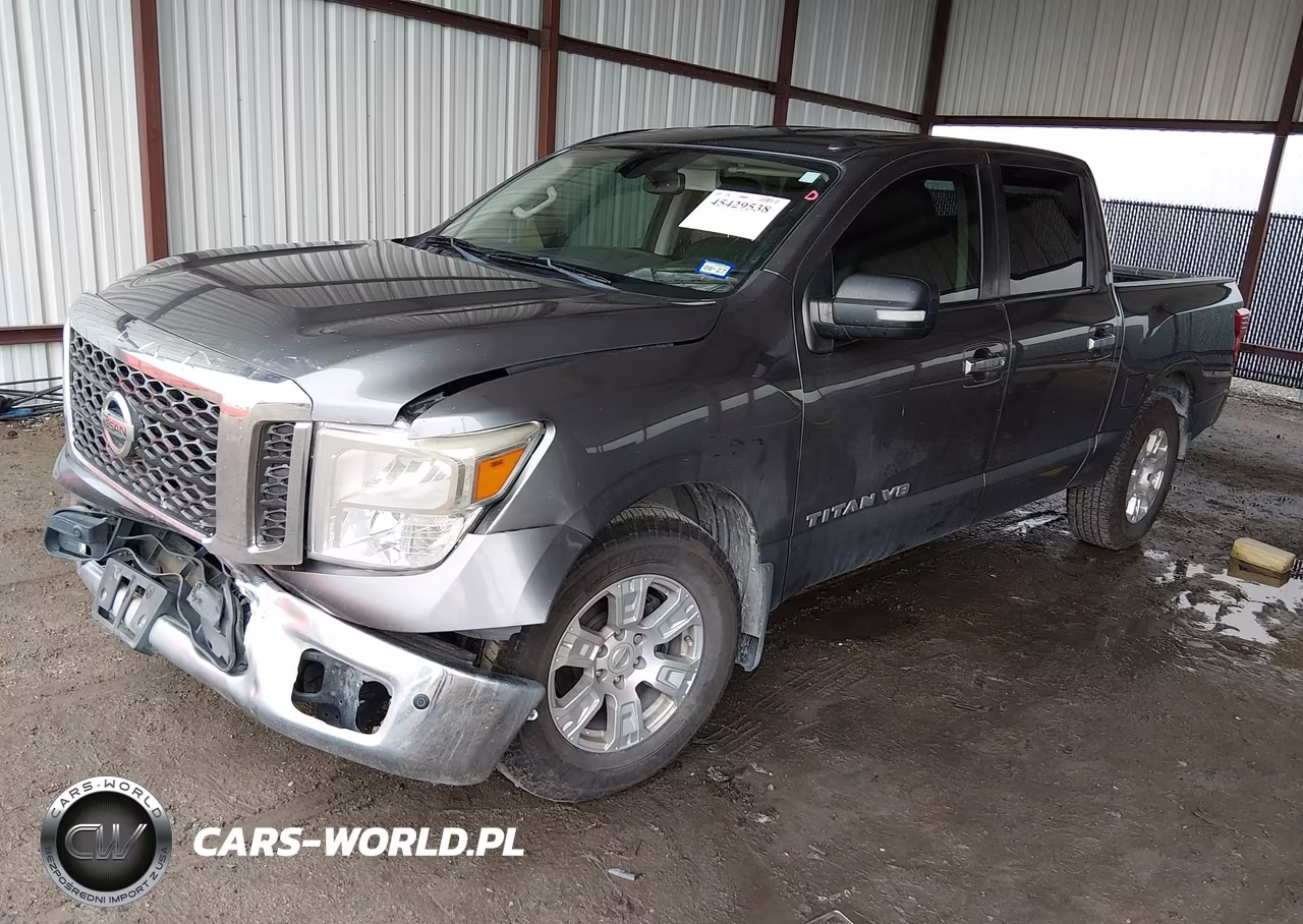 2018 Nissan Titan Sv VIN:1N6AA1E68JN502356 - 2