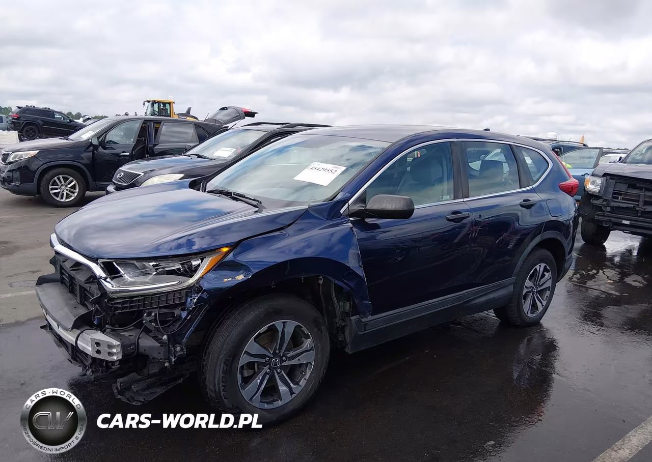 2018 Honda Cr-V Lx VIN:2HKRW6H35JH224330 - 2