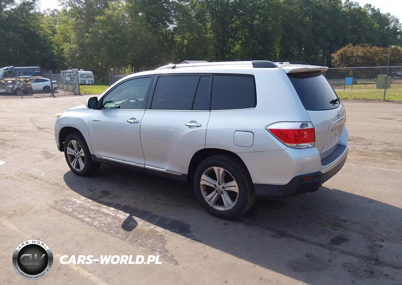 2013 Toyota Highlander Limited V6 VIN:5TDDK3EH0DS275446 - 3