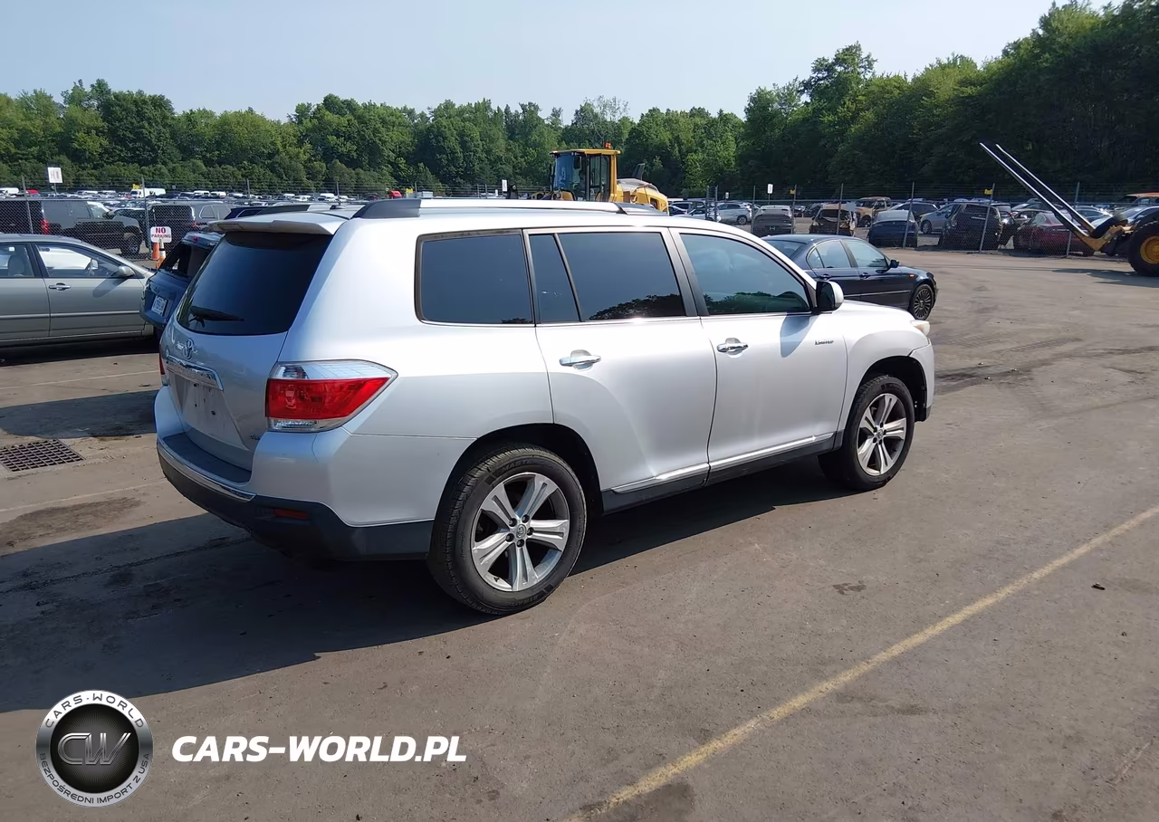 2013 Toyota Highlander Limited V6 VIN:5TDDK3EH0DS275446 - 4