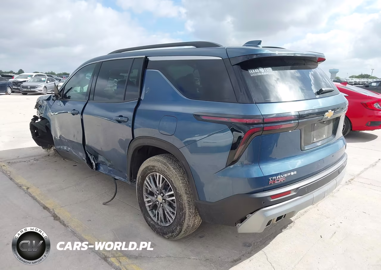 2025 Chevrolet Traverse Fwd Lt VIN:1GNERGRS7SJ176864 - 3