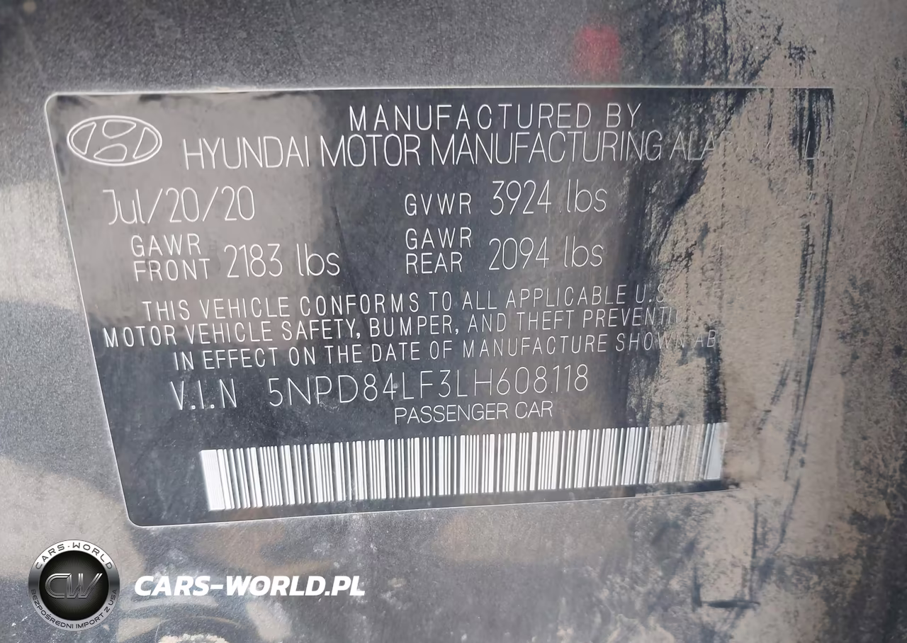 2020 Hyundai Elantra Value Edition VIN:5NPD84LF3LH608118 - 9