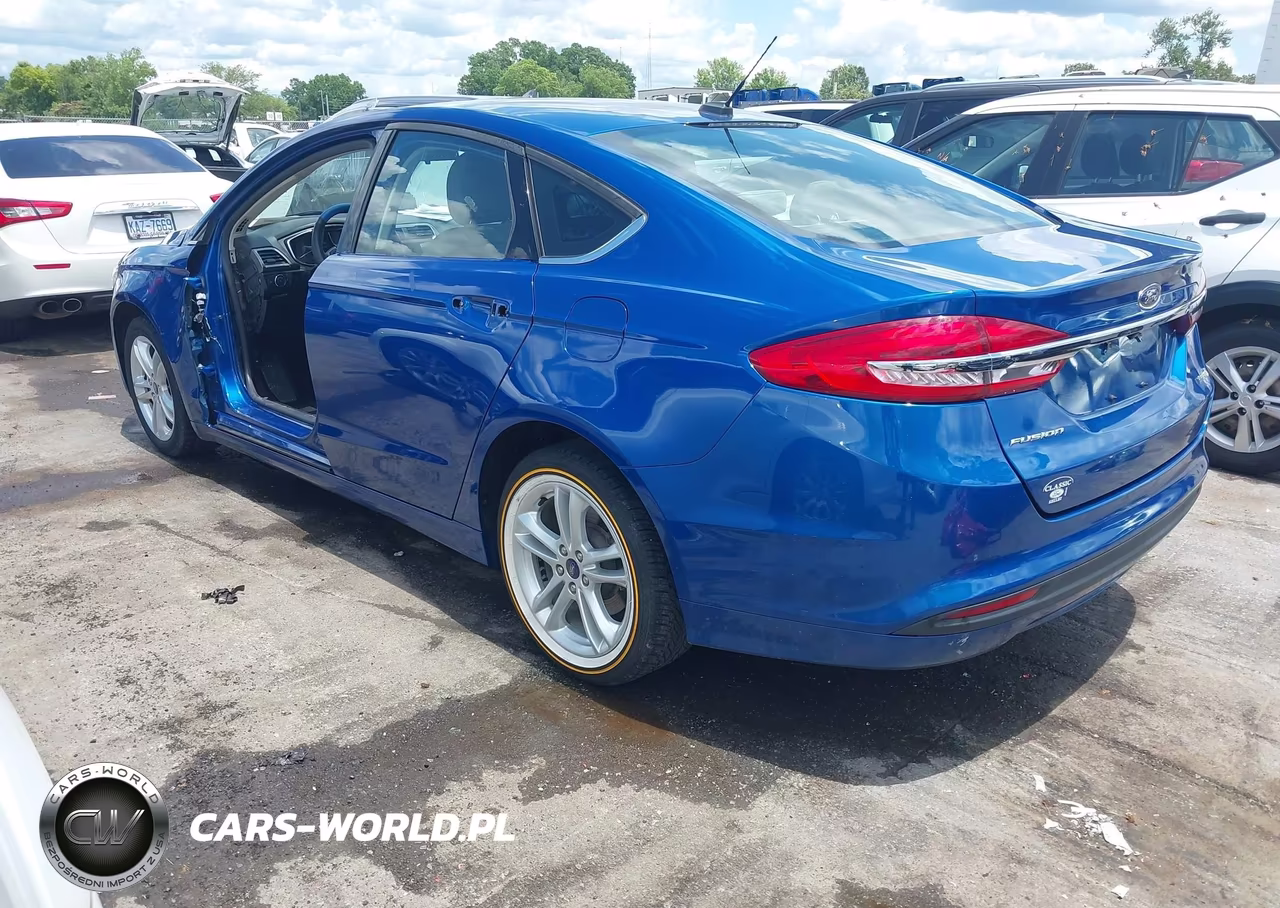 2018 Ford Fusion Hybrid S VIN:3FA6P0UU8JR145085 - 3