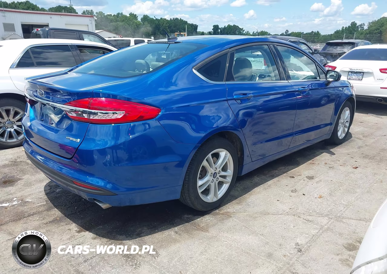 2018 Ford Fusion Hybrid S VIN:3FA6P0UU8JR145085 - 4