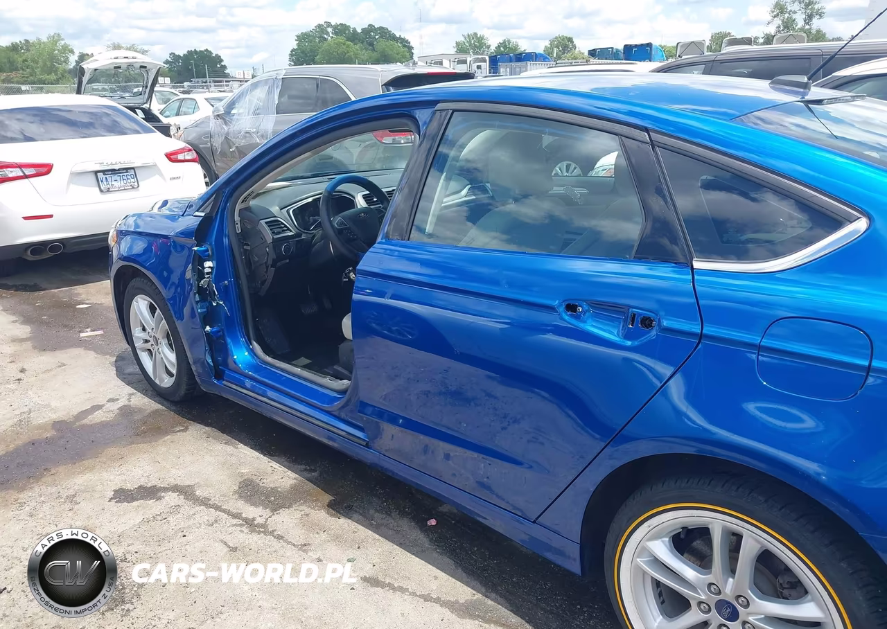 2018 Ford Fusion Hybrid S VIN:3FA6P0UU8JR145085 - 6
