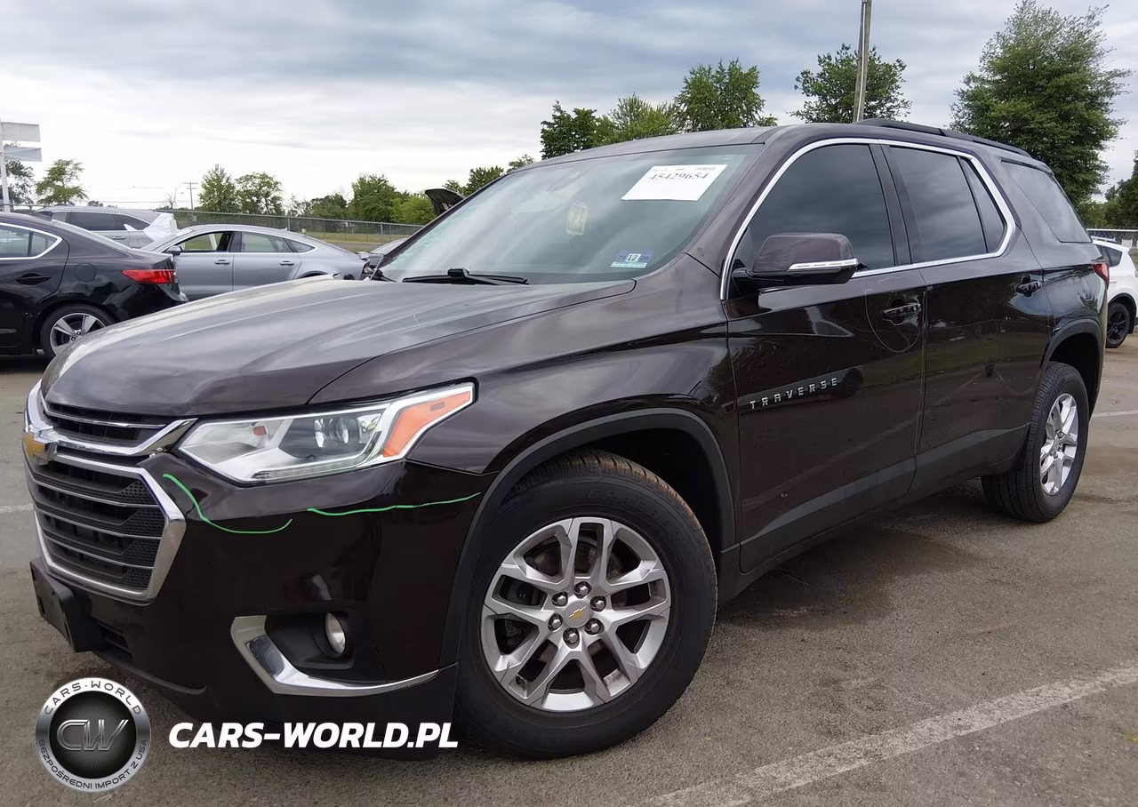 2020 Chevrolet Traverse Awd Lt Cloth VIN:1GNEVGKW2LJ171176 - 2