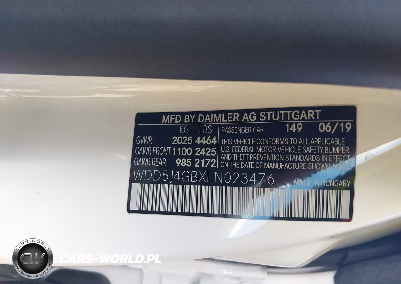 2020 Mercedes-Benz Cla 250 VIN:WDD5J4GBXLN023476 - 9