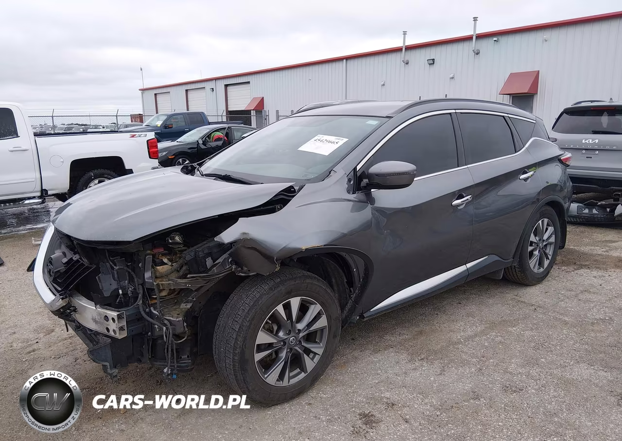 2016 Nissan Murano Sv VIN:5N1AZ2MH4GN164690 - 2