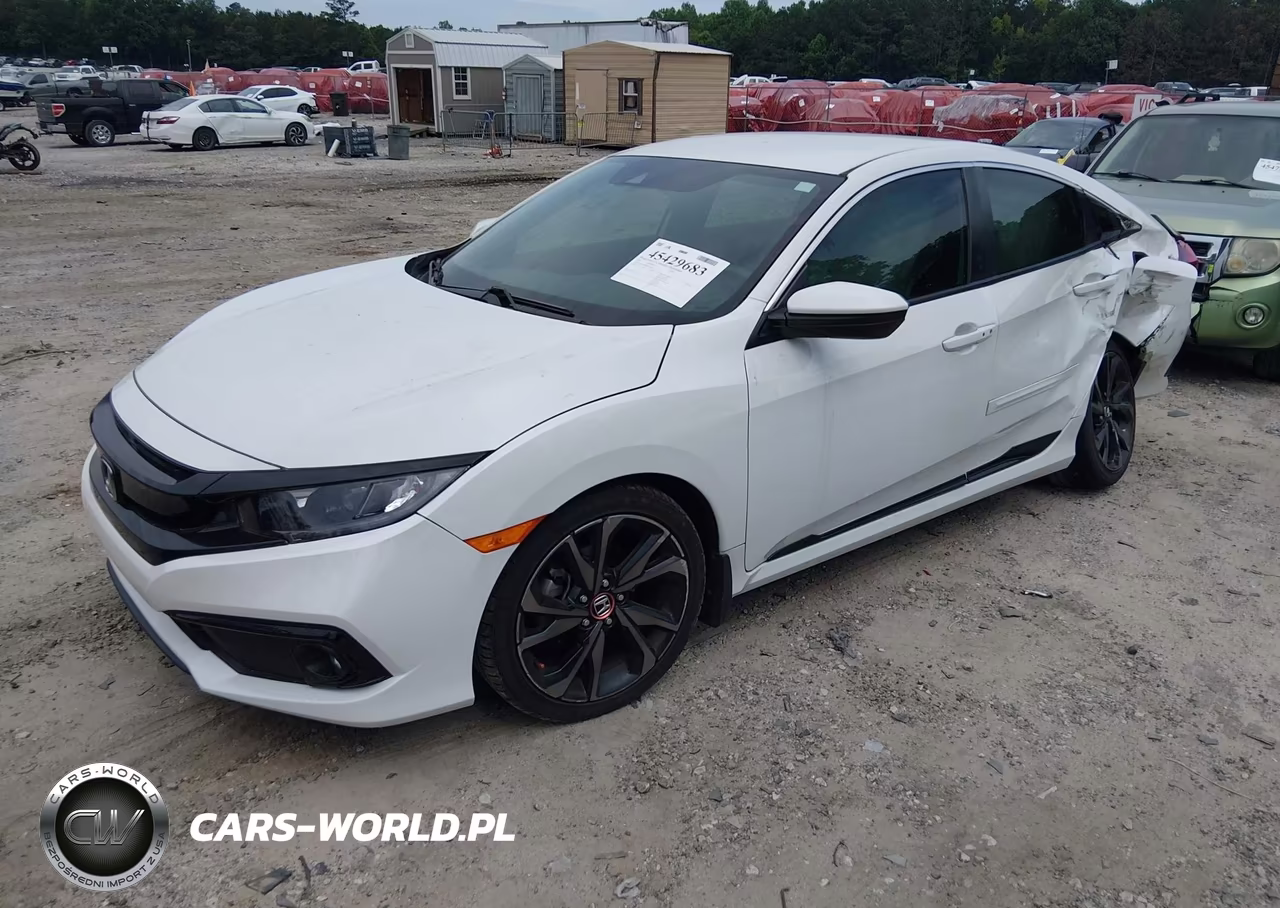 2021 Honda Civic Sport VIN:2HGFC2F80MH523029 - 2