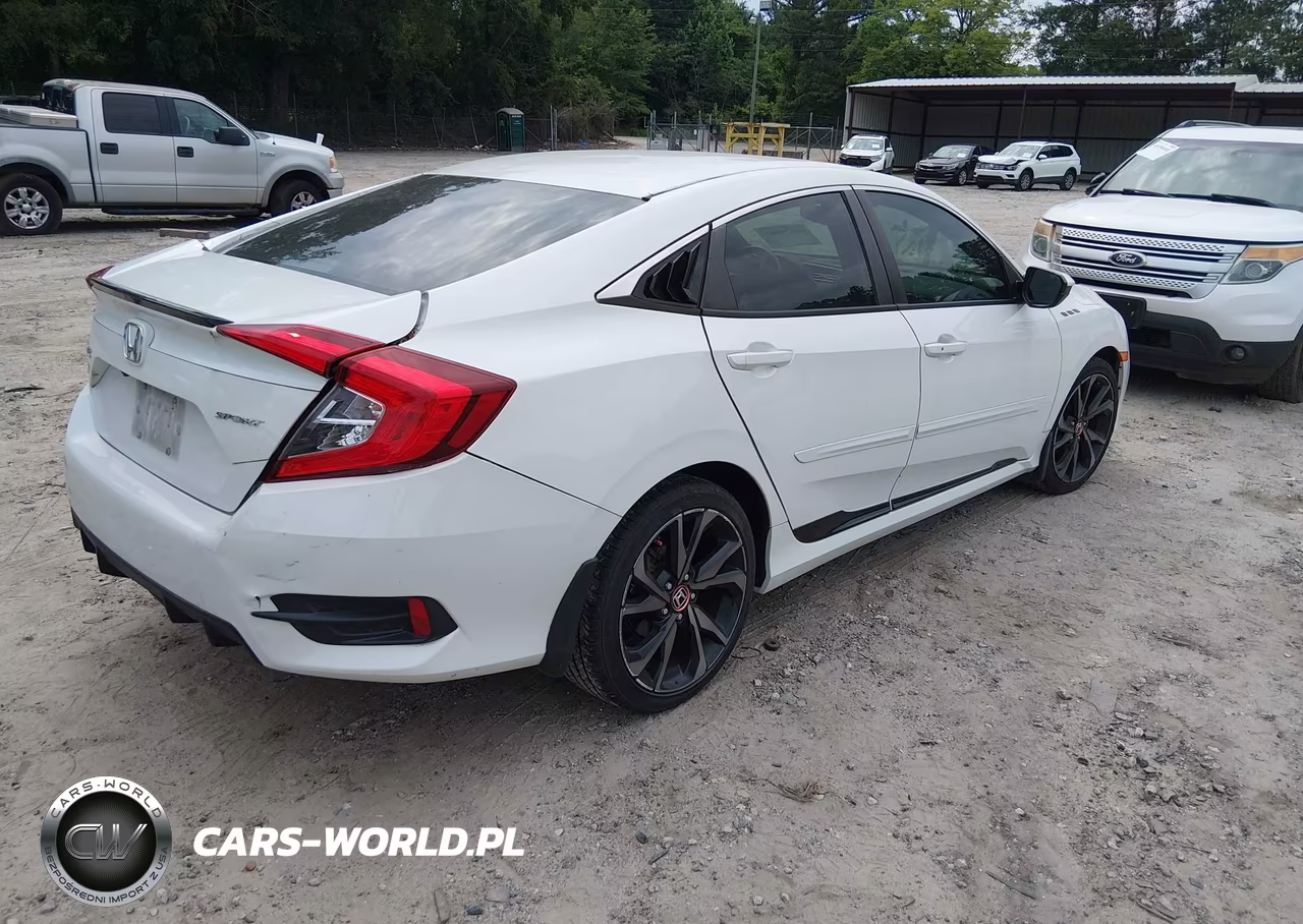 2021 Honda Civic Sport VIN:2HGFC2F80MH523029 - 4