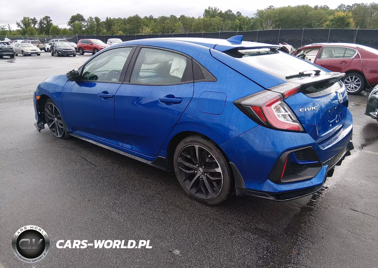 2020 Honda Civic Sport VIN:SHHFK7H4XLU203566 - 3
