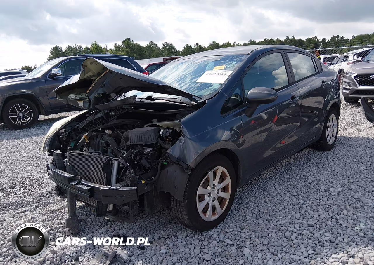 2014 Kia Rio Ex VIN:KNADN4A34E6334343 - 2